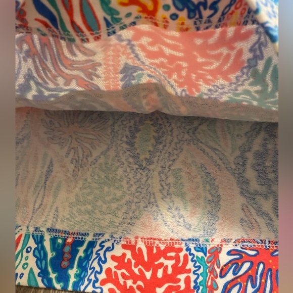 Lilly Pulitzer Lover’s Coral Skipper Popover Colorful 1/2 Zip with Pocket Size M - Picture 12 of 13